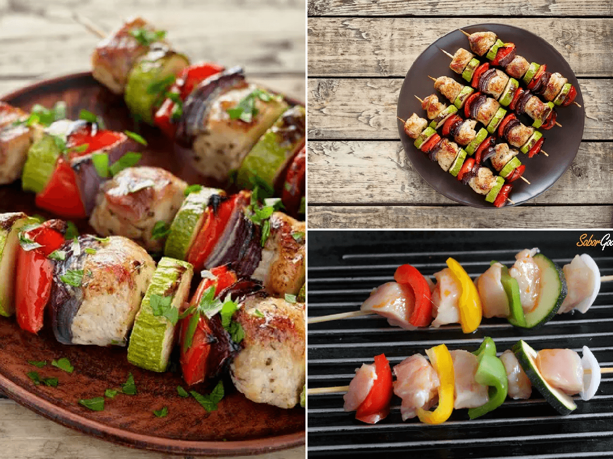 Brochetas de Pollo